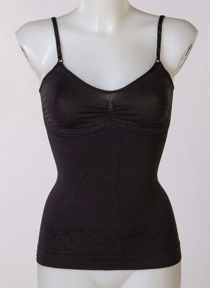 Belly Cloud Shapinghemd Spaghettitop mit Blüten von Belly Cloud