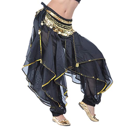 BellyLady Bauchtanz-Haremshose, Tribal-Hose, arabisch, Halloween, Schwarz BellyLady Bauchtanz-Haremshose, Tribal-Hose, arabisch, Halloween, Schwarz von BellyLady