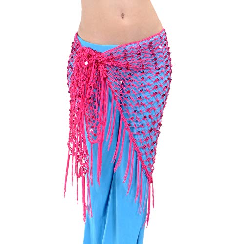 BellyLady Bauchtanztuch, ägyptisches Dreieckstuch, Geschenkidee zu Halloween Gr. Einheitsgröße, rosarot BellyLady Bauchtanztuch, ägyptisches Dreieckstuch, Geschenkidee zu Halloween Gr. Einheitsgröße, rosarot von BellyLady