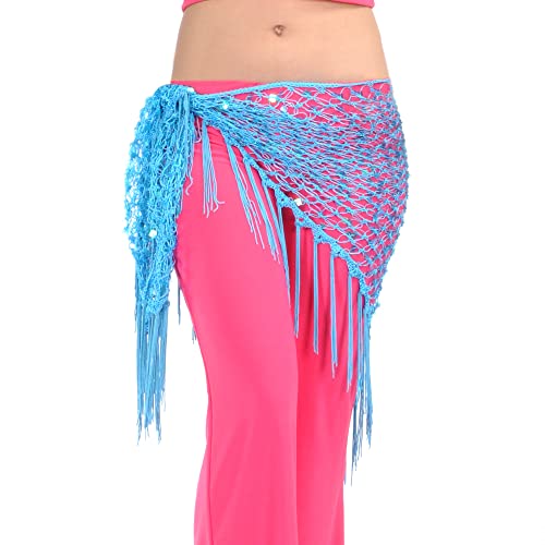 BellyLady Bauchtanztuch, ägyptisches Dreieckstuch, Geschenkidee zu Halloween Gr. Einheitsgröße, seeblau BellyLady Bauchtanztuch, ägyptisches Dreieckstuch, Geschenkidee zu Halloween Gr. Einheitsgröße, seeblau von BellyLady