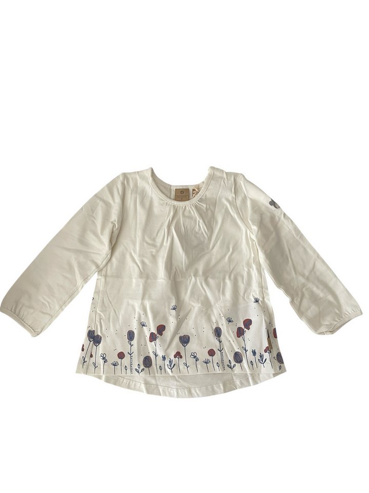 Bellybutton Langarmshirt Mini Girls (1-tlg) Bellybutton Mädchen Tunika mit Blumenprint, Langarm, Farbe Creme von Bellybutton