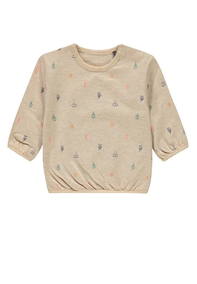 Bellybutton Sweatshirt Sweatshirt (1-tlg) Langarmshirt mit Allover-Print – Bequem & Stilvoll von Bellybutton