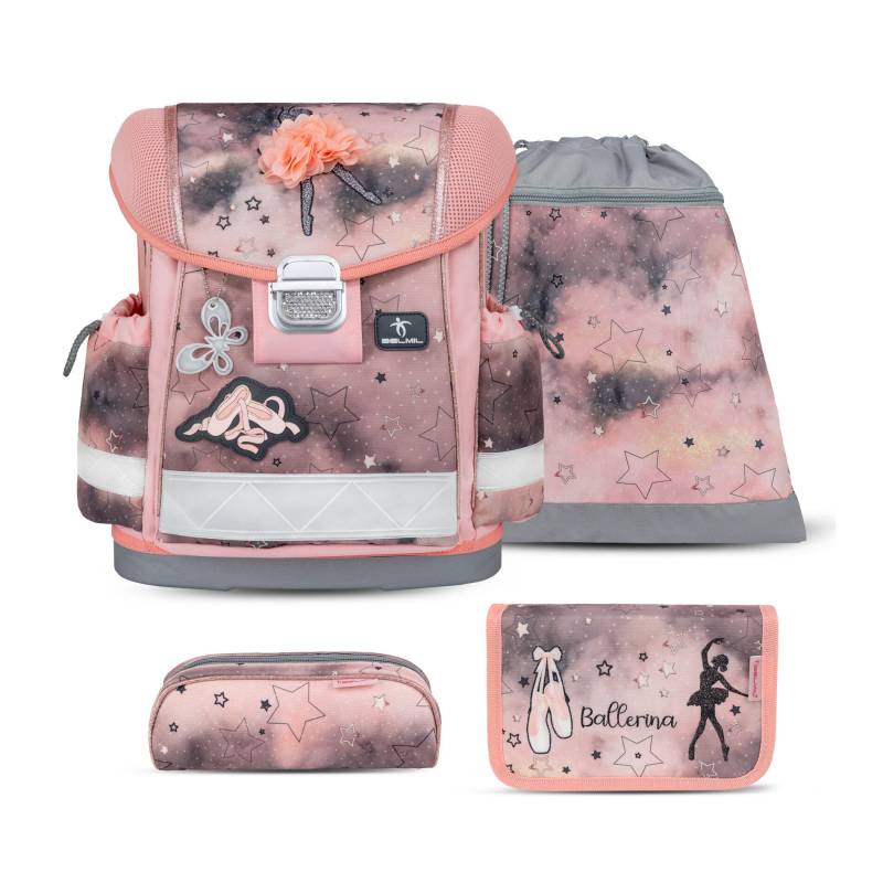 Belmil - Belmil Classy ergonomisches Schulranzenset 4tlg. - Pegasus Koffer24 von Belmil
