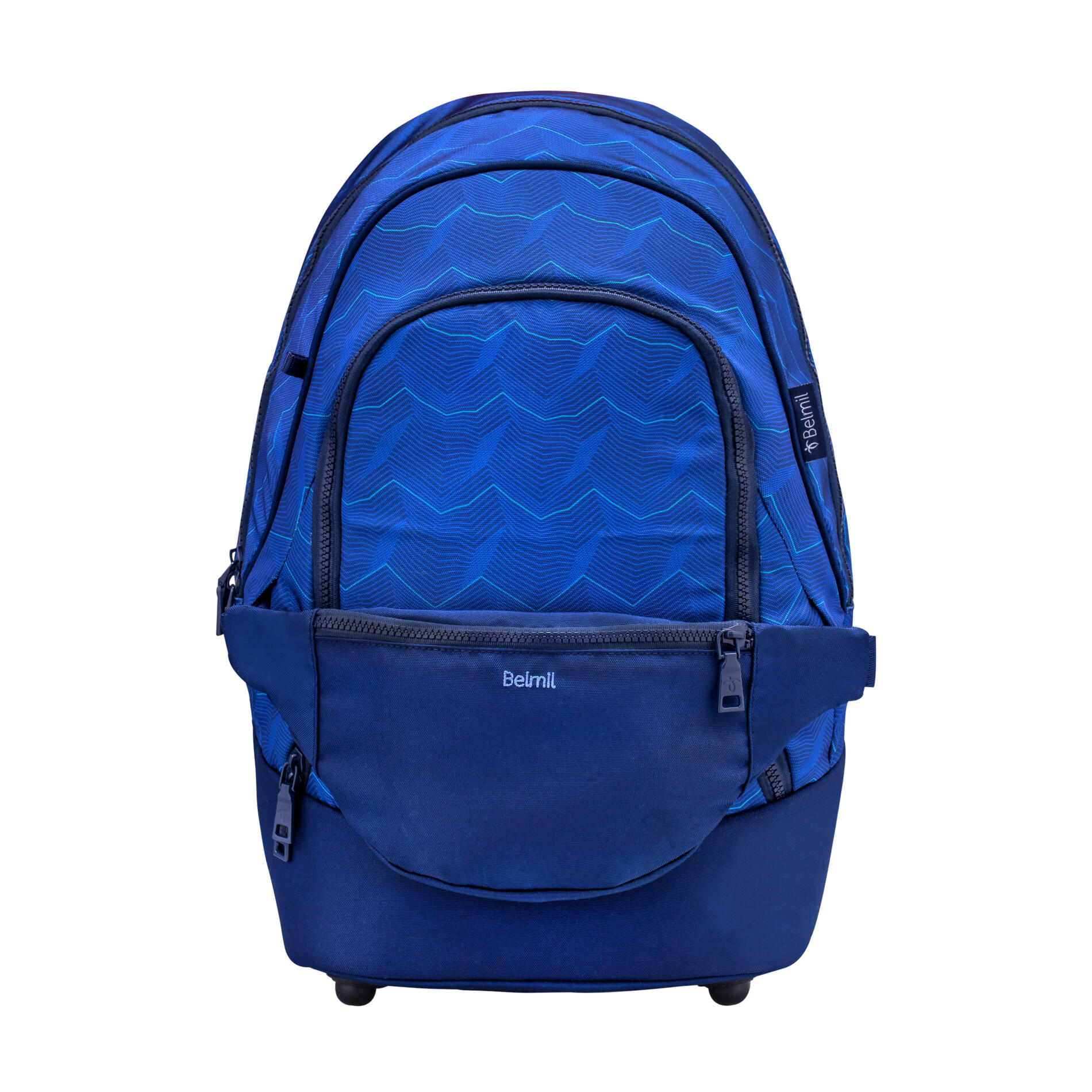 Belmil - Belmil Premium Backpack & Fanny Pack Estate Blue Ruck﻿sack 2-tlg Koffer24 von Belmil