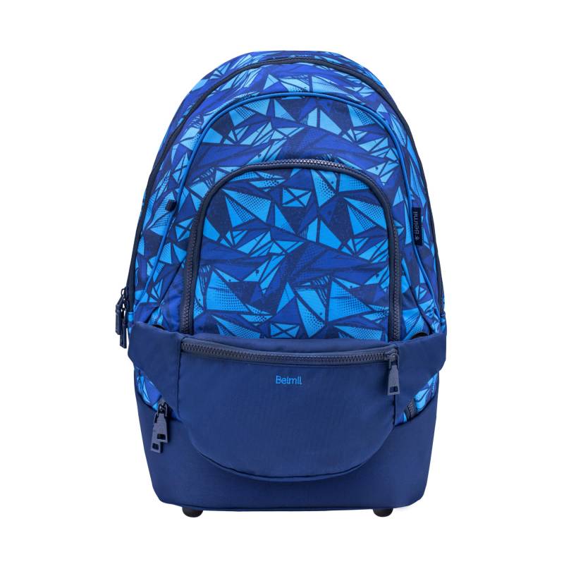 Belmil - Belmil Premium Backpack & Fanny Pack Glacier Blue Ruck﻿sack 2-tlg Koffer24 von Belmil