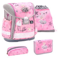 Belmil Classy Schulranzen-Set 4tlg Ballet Light Pink von Belmil