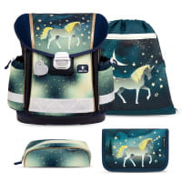 Belmil Classy Schulranzen-Set 4tlg Sparkling Unicorn von Belmil