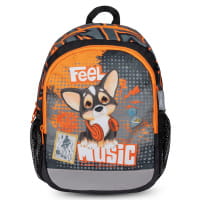 Belmil Kiddy Plus Kindergartenrucksack Feel the Music von Belmil