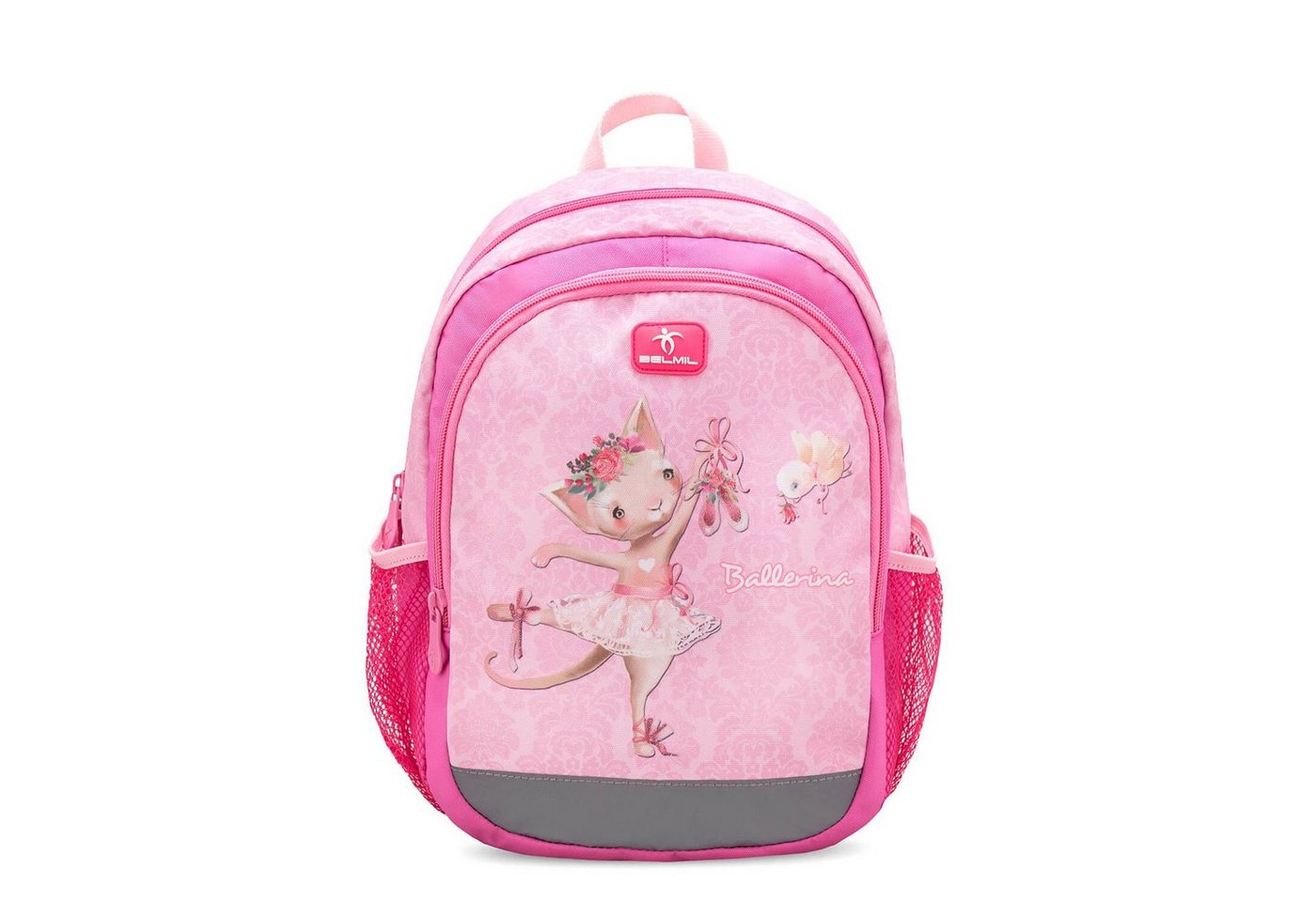 Belmil Rucksack Kiddy Plus Kindergartenrucksack Ballerina 3-6 Jährige Kinder Rucksack von Belmil