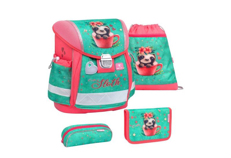 Belmil Schulranzen Classy ergonomisches Schulranzen-Set 4-teilig von Belmil