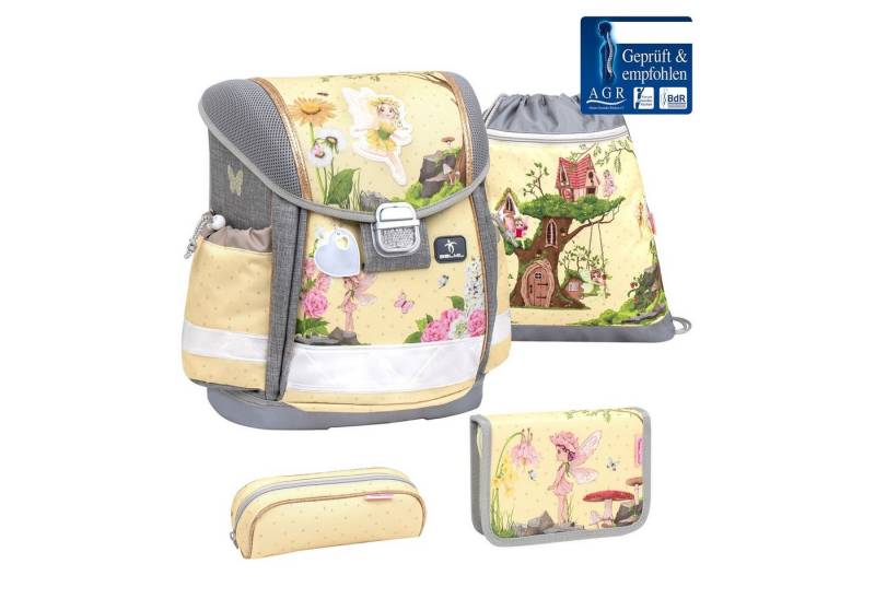 Belmil Schulranzen Classy ergonomisches Schulranzen-Set 4-teilig von Belmil