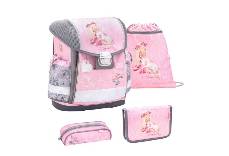 Belmil Schulranzen Classy ergonomisches Schulranzen-Set 4-teilig von Belmil
