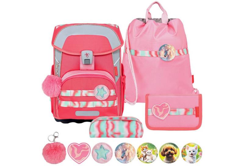 Belmil Schulranzen Maxi Plus 2026, 4tlg.,1. Klasse, Grundschule, Einschulung, Jungen, Mädchen von Belmil