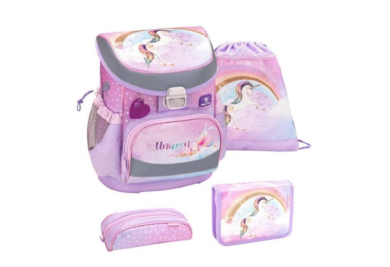 Belmil Schulranzen Mini-Fit ergonomisches Schulranzen-Set 4-teilig von Belmil