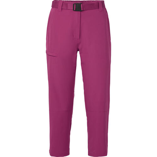 Belmina Damen Funktionscapri mit Gürtel von Belmina