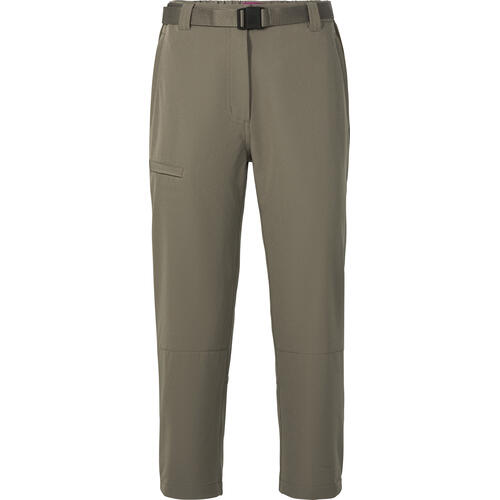 Belmina Damen Funktionscapri mit Gürtel von Belmina