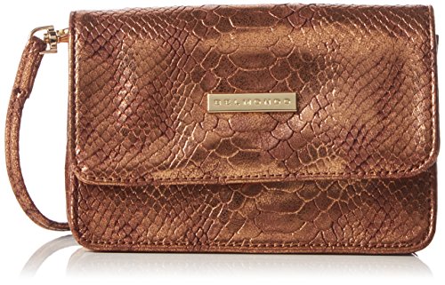 Belmondo 7401680 Damen Clutches 16,5x11x4 cm (B x H x T), Braun/Kupfer von Belmondo