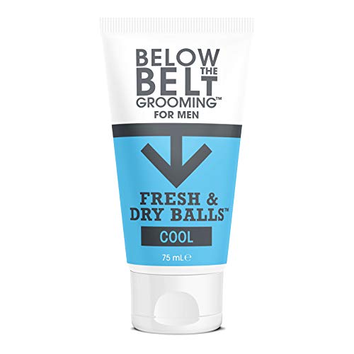 Below The Belt Grooming Fresh & Dry Balls - Intimate Deodorant For Men - Protects against Sweat, Odour and Chafing - Cool Mint Fragrance 75ml von Below The Belt Grooming