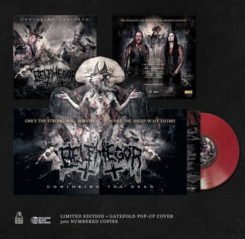 Belphegor Conjuring the dead LP multicolor von Belphegor