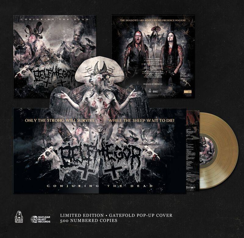 Belphegor Conjuring the dead LP multicolor von Belphegor