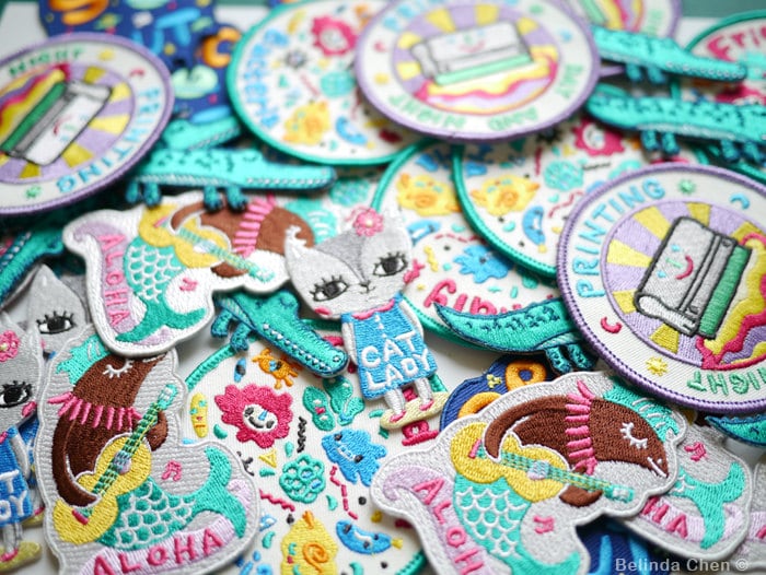 Bel's Art World - 15 X Mix & Match Aufnäher/Aufbügler von BelsArt