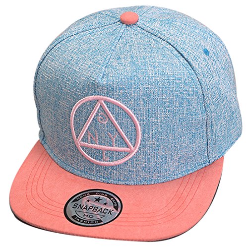 Belsen Kind Hip-Hop Dreieck Muster Cap Baseball Hut (Kind, blau) von Belsen