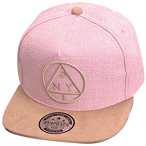 Belsen Kind Hip-Hop Dreieck Muster Cap Baseball Hut (Kind, rosa) von Belsen