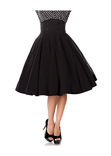 Belsira Damen Tellerrock im Retro-Style L von Belsira