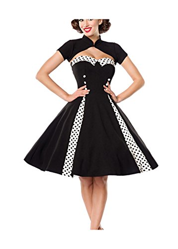 Belsira Damen Vintage-Kleid mit Bolero M von Belsira