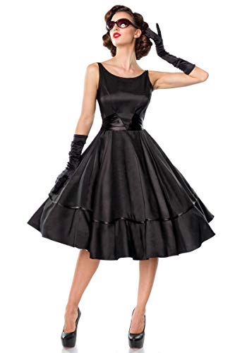 Belsira Damen Vintage-Swing-Satinkleid L von Belsira