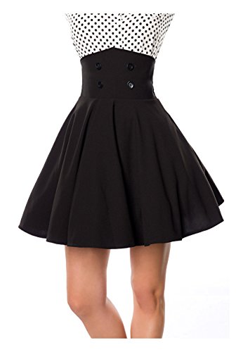 Belsira Damen kurzer Swing-Rock im Retro-Style 3XL von Belsira