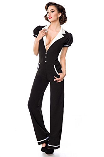 Belsira Overall - schwarz/Weiss, Gr??e:2XL von Belsira