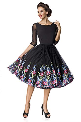 Belsira Premium Besticktes Swing-Kleid XL von Belsira