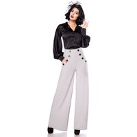 Marlenehose mit hohem Bund von BELSIRA stilvoller Retro-Look mit weit schwingendem Bein und femininer Silhouette im Vintage-Stil Marlenehose mit hohem Bund von BELSIRA stilvoller Retro-Look mit weit schwingendem Bein und femininer Silhouette im Vintage-Stil von Belsira
