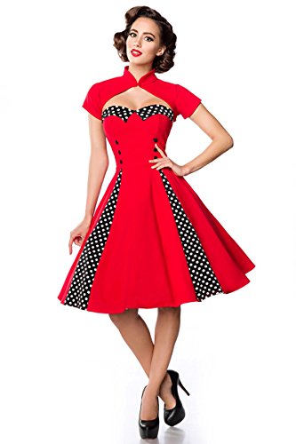 Belsira Vintage Kleid Retro Rockabilly Vintagekleid 50er Jahre von Belsira