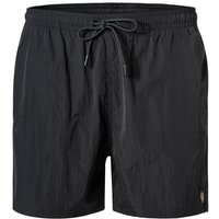 BELSTAFF Herren Badeshorts schwarz Mikrofaser von Belstaff