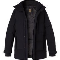 BELSTAFF Herren Daunenjacke schwarz Mikrofaser von Belstaff