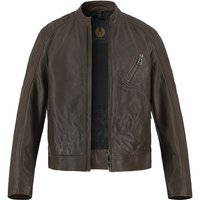 BELSTAFF Herren Lederjacke grün unifarben von Belstaff