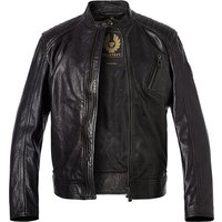 BELSTAFF Herren Lederjacke schwarz unifarben von Belstaff
