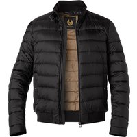 BELSTAFF Herren Jacke schwarz Mikrofaser unifarben von Belstaff