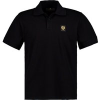 BELSTAFF Herren Polo-Shirt schwarz Baumwoll-Piqué von Belstaff