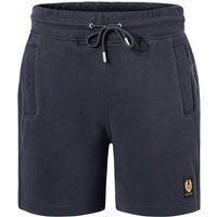 BELSTAFF Herren Sweatshorts blau Baumwolle von Belstaff