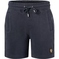 BELSTAFF Herren Sweatshorts blau Baumwolle von Belstaff