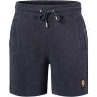 BELSTAFF Herren Sweatshorts blau Baumwolle von Belstaff