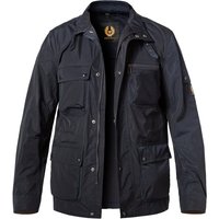 BELSTAFF Herren Jacke blau Mikrofaser unifarben von Belstaff