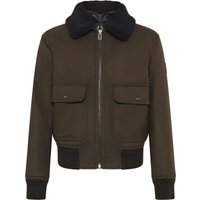 Belstaff Blouson Welder aus einem Woll-Mix mit abnehmbarem Kragen in M von Belstaff