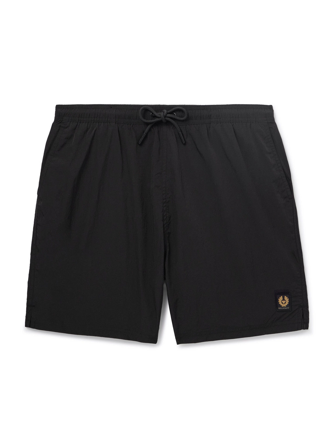 Belstaff - Clipper Straight-Leg Mid-Length Swim Shorts - Men - Black - XL von Belstaff
