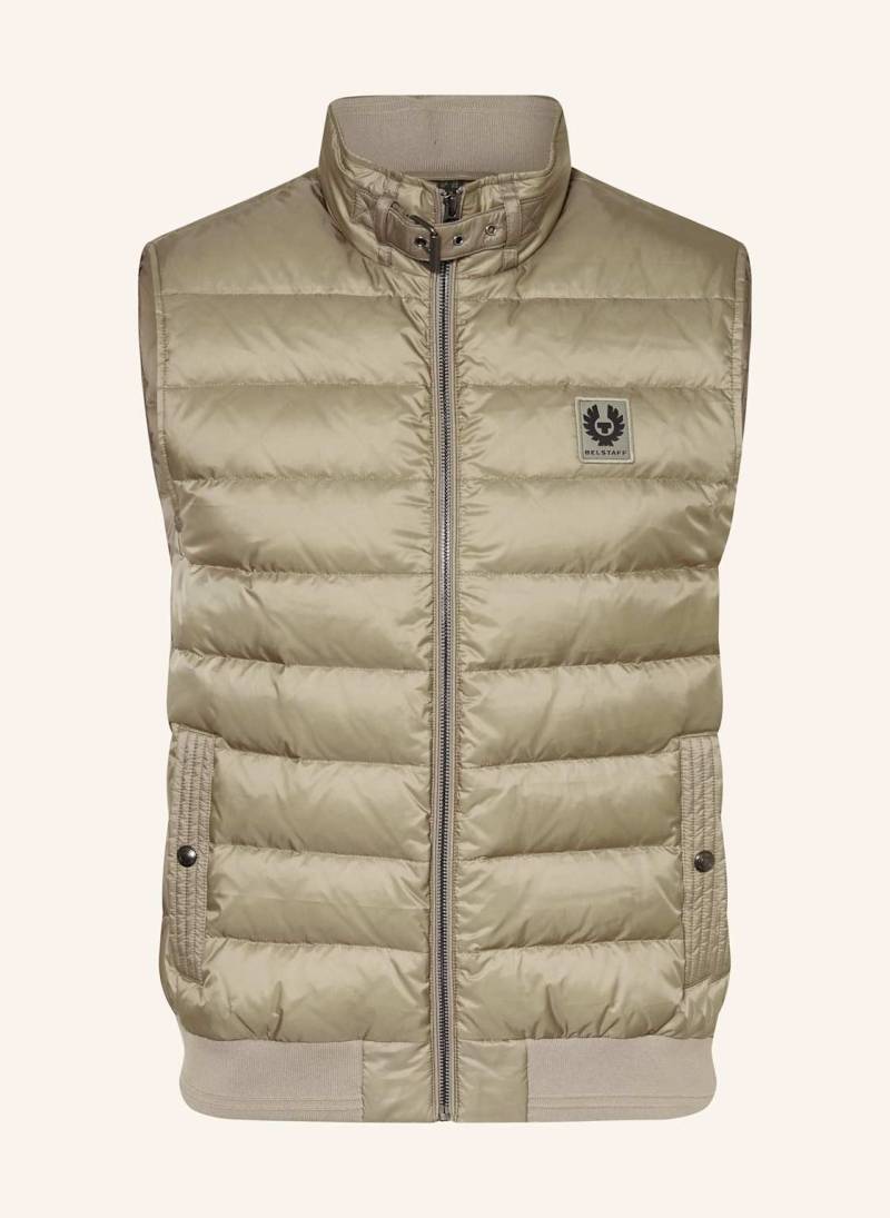 Belstaff Daunenweste Circuit gruen von Belstaff