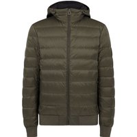 Belstaff Gesteppte Leichtdaunenjacke mit Kapuze in S von Belstaff