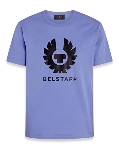 Belstaff Phoenix Herren-T-Shirt aus Baumwoll-Jersey, mauve, L von Belstaff